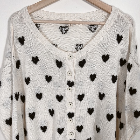 ANTHROPOLOGIE | MOTH HEART INTARSIA ALPACA BLEND SWEATER CARDIGAN - Picture 4 of 14